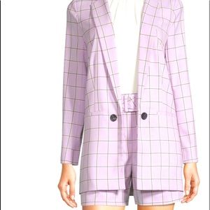 Worthington Blazer and High Rise Midi Short suit